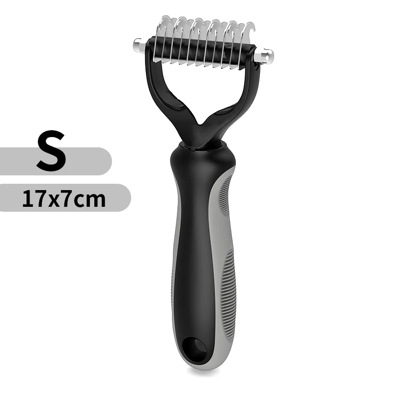 Premium Pet Hair Remover Comb – Grooming Brush for Cats & Dogs
