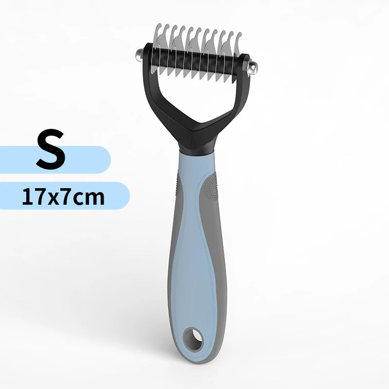 Premium Pet Hair Remover Comb – Grooming Brush for Cats & Dogs
