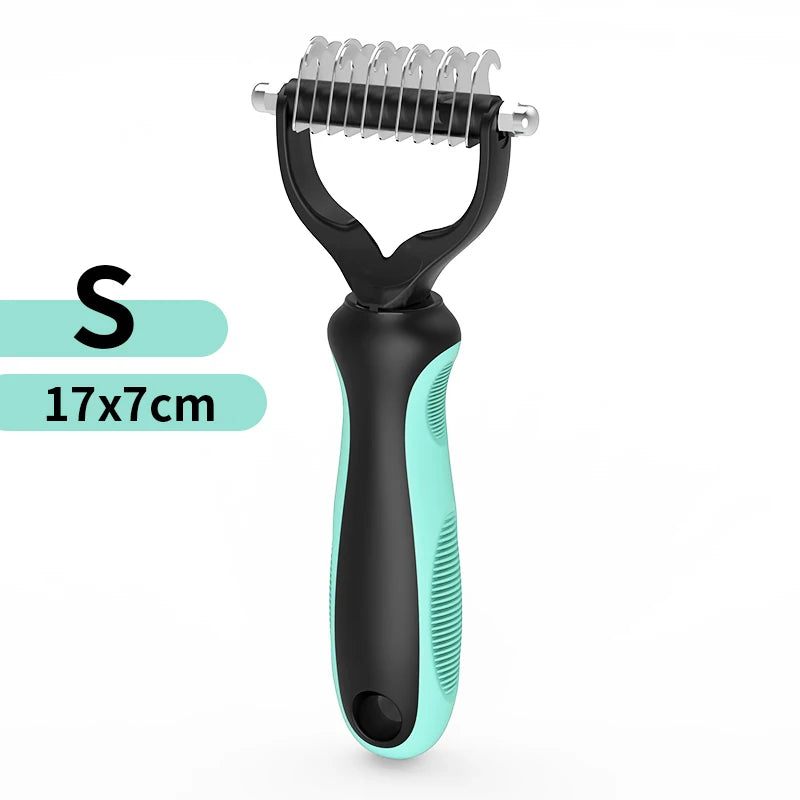 Premium Pet Hair Remover Comb – Grooming Brush for Cats & Dogs