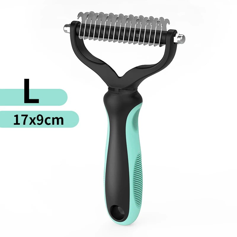 Premium Pet Hair Remover Comb – Grooming Brush for Cats & Dogs